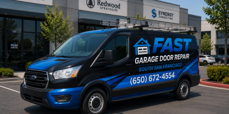 Our Service Van At The Location